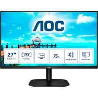 AOC 27B2DM, 68,6 cm (27 Zoll), 1920 x 1080 Pixel, Full HD, 4 ms, Schwarz
