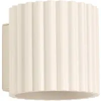 Sollux Wandleuchte AURA beige G9 1xG9 10W Aluminium 10x12x10cm Lighting
