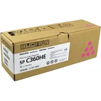 Ricoh 408186 (SP C360HE) - Magenta - Toner - Hohe Kapazität