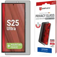 Displex Displayschutz aus gehärtetem Glas Privacy für das Samsung Galaxy S25 Ultra