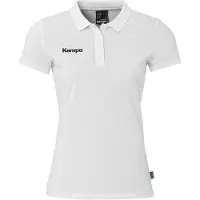 Kempa Classic Kurzarm-poloshirt Für Damen Weiß 2XL Weiß 2XL