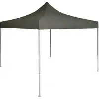 vidaXL Party-Zelt Anthrazit 200 x 200 x 315 cm Oxford-Stoff
