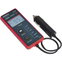 Sealey Multimeter AK500 12V für Zigarettenanzünderbuchse mit beleuchtetem Display
