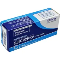Epson SJIC22P(C): Ink cartridge for ColorWorks C3500 (Cyan), Cyan, 1 Stück(e)