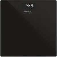 Cecotec Surface Precision, Elektronische Personenwaage, 180 kg, Schwarz, kg, lb, Quadratisch, Gehärtetes Glas