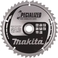 Makita B-20694 TCT Säge 190X1.9X20mm -18° T40 SPECIALIZED Akku. für Kreissägen