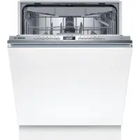 Bosch Serie 4 SMV4HVX07E, Voll integriert, Standardgröße (60 cm), Edelstahl, Tasten, 1,75 m, 1,65 m