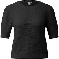 QS -qs Pullover Shortsleeve Black Größe: XL | Pullover Outlet | Damen | Schwarz