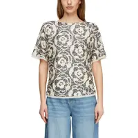 Comma Blouses Marine Größe: 38 | Blusen Outlet | Damen