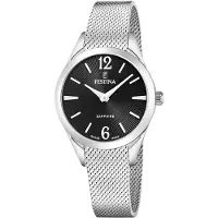 Festina F20076/5 Uhr Damenuhr Edelstahl Datum silber