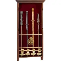 Noble Collection Harry Potter Zauberstabständer Mit Vier Zeichen Zauberstabreplik