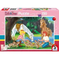 Schmidt 150 Teile Spiele Kinder Puzzle Bibi & Tina Am Steinbruch 56050