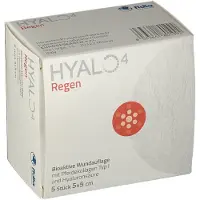 kela Hyalo4 Regen bioaktive Wundauflage 5x5 cm 5 St Verband