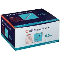 Embecta Micro-fine Insulinspritze 0,5 Ml U100 12,7 Mm 100 St
