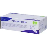Hartmann Peha-Soft nitrile Unt.Handsch.unste.puderfrei M 100 St Handschuhe