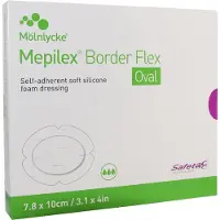 Molnlycke Health Care Mepilex Border Flex Schaumverb.haft.7,8x 5 St