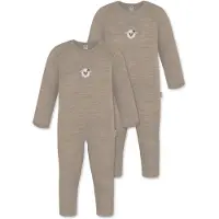 Normani 2er Pack Baby Merino Strampler „Waverly"