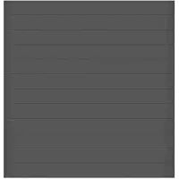 GROEN & JANSSEN Hauptelement GroJa Lumino Stecksystem ohne Pfosten 180 x 180 cm anthrazit