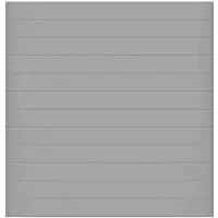 GROEN & JANSSEN Hauptelement GroJa Lumino Stecksystem ohne Pfosten 180 x 180 cm silbergrau