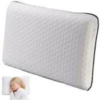 Newgen medicals Memory-Foam-Kopfkissen für Kinder von 3-8 Jahren, hypoallergen, flach