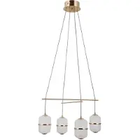 ITALUX LED-Hängelampe 24W ALANI PND-34375-4-HBR