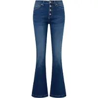 QS -qs Jeans Blue Denim Größe: W34L32 | Ausgestellte Hosen Outlet | Damen | Blau