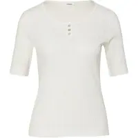 s.Oliver T-shirts Offwhite Größe: 44 | Longsleeves Outlet | Damen | Weiß