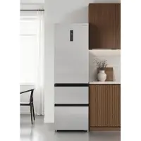 Create FRIDGE STUDIO COMBI PRO FLEX 401 - Kühlschrank im italienischen Stil 401L No Frost mit Space Pro und Care+