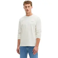 Marc O'Polo Marc OPolo Langarmshirt "Heavy Jersey mit Rückenprint"