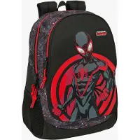 Marvel Spinder-Man Miles Morales Kinder Rucksack 23L, Schwarz