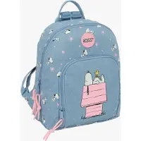Snoopy 9.75l 25x30x13 Cm Mini Rucksack Blau Kinder Blau One Size