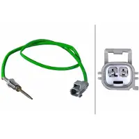 Hella 6PT 358 226-421 Abgastemperatursensor für FORD FOCUS III Turnier 670mm