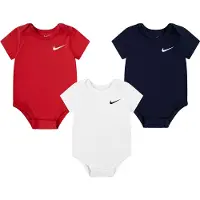 Nike Kids Swoosh Kurzärmeliger Body 3 Einheiten
