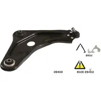 TRISCAN Lenker Radaufhängung Querlenker mit Gummilager für u.a. PEUGEOT 208
