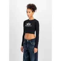 Alpha industries Sweater "Basic Cropped Longsleeve W"