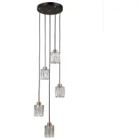 ITALUX TORNO PND-40813-5R-BK-HBR Hängelampe