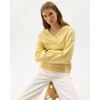 Holebrook Juni V-neck straw (434) S
