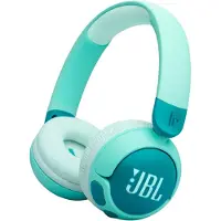 JBL Junior 320 BT, On-Ear Bluetooth-Kopfhörer mit eingebautem Mikrofon für Kinder, 50 h Wiedergabe, Safe Sound,geringer Lautstärke,einfacher Bedienung