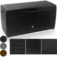 Deuba Auflagenbox Rato 119 x 60 x 48cm grau