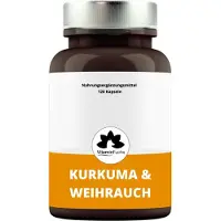 VitaminFuchs Kurkumaextrakt und Weihrauchpulver Kapseln 120 St