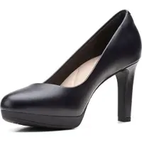 Clarks Damen Pumps Ambyr Joy 7102-2.5, 7102-3, 7102-3.5, 7102-4, 7102-4.5, 7102-5, 7102-5.5, 7102-6, 7102-6.5, 7102-7, 7102-7.5, 7102-8, 7102-8.5, 7102-9.5 CLA-26157764 black 3.5