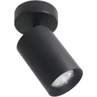 Zuma Line Deckenspot 7 cm 1x GU10 schwarz TORE TLS006-BK