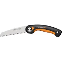 Fiskars Klappsäge Plus SW68, schwarz/orange, ca. 27 x 3 x 12 cm