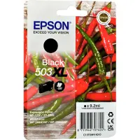 Epson 503XL, Hohe (XL-) Ausbeute, Schwarz, 9,2 ml, 1 Stück(e), 550 Seiten, Einzelpackung