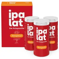 Ipalat Halspastillen honigmild o.Menthol zuckerfr. 120 St Pastillen