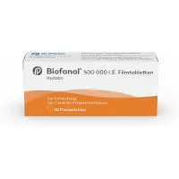 Dr. Pfleger Arzneimittel GmbH Biofanal 500 000 I.E. Filmtabletten 50 St