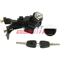 Fast Sports Nutrition Zündschloss Lenkschloss für Fiat Doblo Grande Punto Opel Combo 51928526 51865543