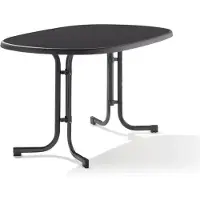 Sieger Boulevard Klapptische Stahlrohr/Mecalit Pro