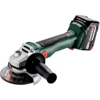 Metabo W 18 L BL 9-125, 10000 RPM, 12,5 cm, Akku, 4 Ah, 1,5 kg, Bürstenloser Motor