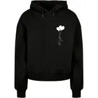 Merchcode Love In The Air Organic Oversized Kapuzenpullover